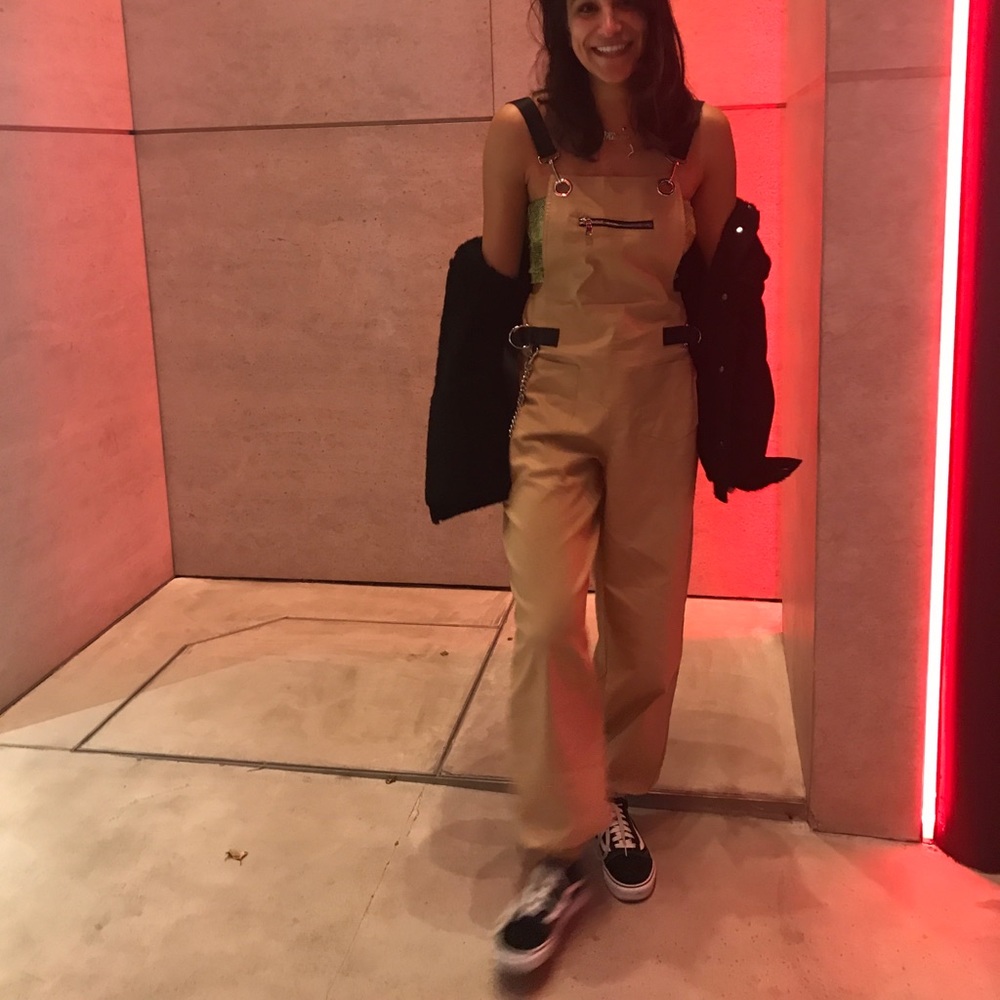 I.AM.GIA tan overalls